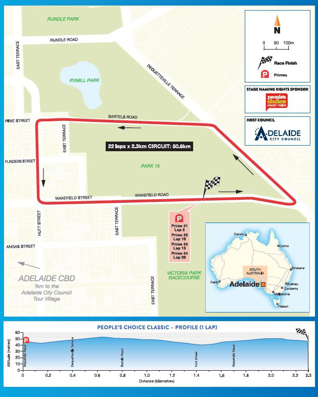 2017 People's Choice Classic map and profile